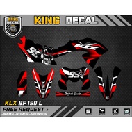 Decal KLX BF KLX OLD KLX S DECAL KX CUSTOME DECAL KLX BF 150L 38