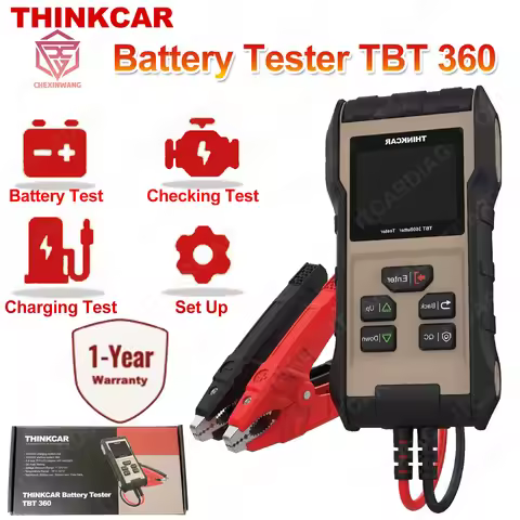 THINKCAR TBT 360 Battery Tester Battery Charge and Condition Support Multi-language THINKCAR TBT 336