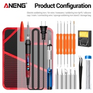 ANENG SL103 60W ไฟฟ้า Soldering เหล็ก US/EU ปลั๊กปรับอุณหภูมิ240V เครื่องมือแบบพกพา Electrochemical