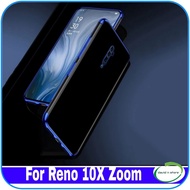 Casing Oppo Reno 10X Zoom 10 X Zoom Case Plating Case List Chrome Slim