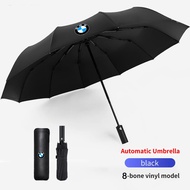 8 Bone Car Folding Umbrella Portable Automatic Umbrella For BMW G20 F30 E60 E46 X1 F48 X3 G01 X5 G05