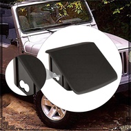 [Hatel] Front Bumper Stubby End Cap for Wrangler TJ 1997-2006 12 x 10.2 x 4 cm Sturdy Black Replaces