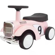 新爆款1-3歲兒童復古扭扭車防側翻靜音輪寶寶滑行玩具安全學步車