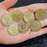 Uang Koin Logam Kuno Lama Kuning Rp 500 Tahun 1991 1992
