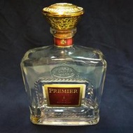 (H20)玻璃空酒瓶:約翰走路尊爵 "PREMIER" 玻璃 空瓶 0.75公升