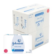 จอห์นสัน สบู่เด็ก สีขาว 75 ก. x 4 JOHNSON'S Baby Bar Soap White 75 g x 4