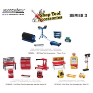 Model Shopping Equipment shop tool accessories (GRRENLIGHT 1:64) AC153