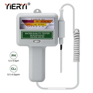 Yieryi Digital PH meter CL2 Chlorine Tester Water Quality Tester for Swimming Pool,Spa Aquarium,Home,pool tester