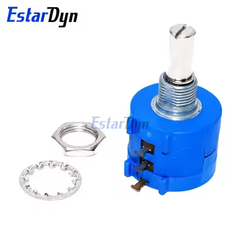 3590S Multiturn Potentiometer 500 1K 2K 5K 10K 20K 50K 100K ohm Potentiometer Adjustable Resistor 35