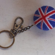 英國國旗小球鑰匙圈
