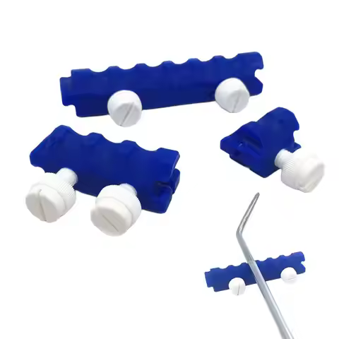 3Pcs Car Depression Repair Lever Fulcrum Protection Tool Body Limiter Hook Repair Anti-slip Groove B