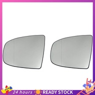 【HOT SALE】 2X Left Side Rear View Mirror Side Mirror Glass Heated + Adjustment for  X5 E70 2007-2013