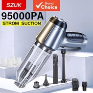 SZUK Cordless Vacuum Cleaner 95000PA Brushless Car Vacuum Cleaner Powerful Vacum Kereta Strong Sucti