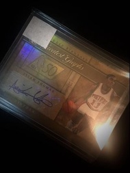 NBA 經典50大球星 限量親筆簽名卡 金閃美品 卡相完美 isiah Thomas 活塞 壞小子 #618