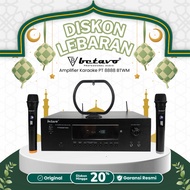 Betavo PT 888 BTWM Amplifier | 1000 Watt (Max) | 2 WIreless Mic | Surround Amplifier