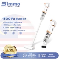 SIMMO Vacuum cleaner wireless Penyedot Debu Strong Suction 15000 Pa Powerful Suction Rechargable Wir