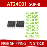 5pcs AT24C01 AT24C02 SOP-8 AT24C04 AT24C08 SOP AT24C16 AT24C32 AT24C64 AT24C128 AT24C256 AT24C512 AT