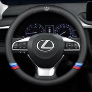 NEW Very Thin Car Steering Wheel Cover 3 Lines Sport For Lexus GS300 ES330 ES350 NX300H ES300 IS300 