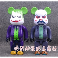 Violent Bear Bearbrick Clownjoker Batman Figurine Garage Kits Toy Decoration400%