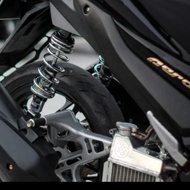 shock DBS chrome 8889 nuovo aerox 155 nmax new 280 mm Import Premium