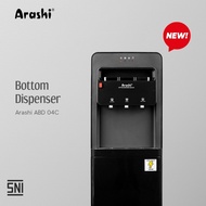 Arashi Dispenser Galon Bawah ABD-04C ABD 04 C Hot Normal Cold LOW WATT