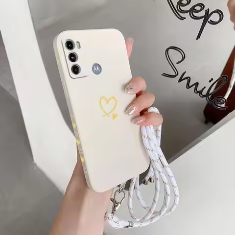 G60 Little Love Silicone Phone Case For Motorola Moto G60 G60S G62 G72 G34 G40F G52 G84 G24POWER G14