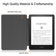 Leather Case, Case, Tempered Glass Book Reader Amazon Kindle