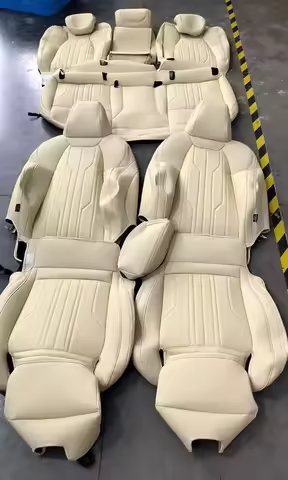 Custom Fit Car Accessories Seat Covers 5 Seats Artificial Leather for Audi A3 A4 A5 A6 Q3 Q4 A1 Q5 Q