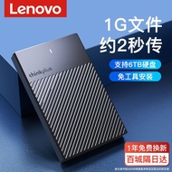 SSD External Box Mobile Hard Disk Box Solid State Hard Disk Box Lenovo Mobile Hard Disk Box 8cm Note