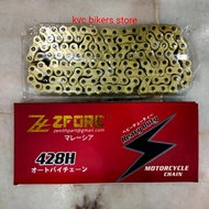 ZFORE 428 HEAVY DUTY GOLD CHAIN