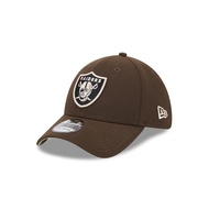 New Era หมวกรุ่น LAS VEGAS RAIDERS WALNUT BLACK STONE MOSS 39THIRTY CAP