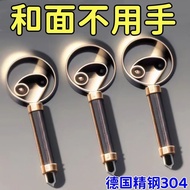 [10,000 People Collection] 304 Stainless Steel Handmade Dough Mixer Dough Mixer Manual Dough Mixer D