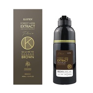 染髮推薦 KAFEN卡氛 何首烏染髮膏Plus＋ 400ml-暮褐咖啡棕