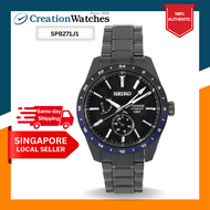 [CreationWatches] Seiko Presage Sharp Edged Series ZERO HALLIBURTON Limited Edition Black Dial Automatic SPB271 SPB271J1 SPB271J 100M Mens Watch