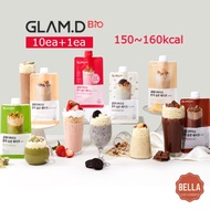 [Glam.D] Habit Diet Shake 10ea (NO BOX) 6 flavors Korean meal replacement shake diet Light Weight loss Slimming