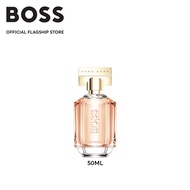 HUGO BOSS Fragrances BOSS The Scent For Her Eau De Parfum 50ml - Honeyed Peach Osmanthus Flower Roasted Cocoa - Ambery Floral Perfume
