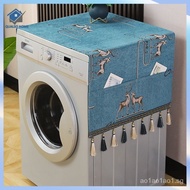 【In stock】Roller Fully Automatic Washing Machine Cover Refriderator Cover Sun Protection Dust Cover Haier Midea LG Samsung Little Swan Cover Towel Cover W5BN PVNQ