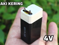 Aki Kering 4V Kecil Cas Baterai Emergency, Senter, Raket, Dll