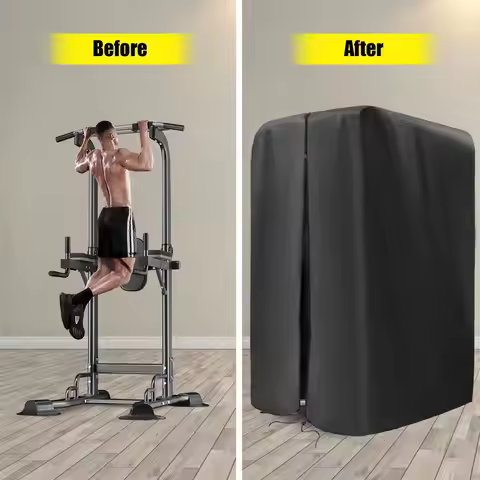 Pull Up Station Cover Workout Station Dustproof Cover Fitness Rack Machine Protection Hoods For Home