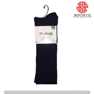 AVO FOOTBALL SOCCER SOCK BLACK AVOR3LONG