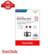 Sandisk Ultra Dual Drive OTG 64GB USB m3.0 SDDD3 64 GB