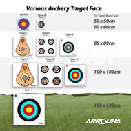 Archery Target Face Tarpaulin 0.30 Outdoors Various Size 50cm 60cm 80cm 122cm PUTA Turkish by Arrouh