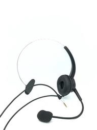 國際牌電話耳機麥克風2.5mm 電話機專用頭戴式電話耳機麥克風