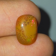 พลอย โอปอล เอธิโอเปีย ธรรมชาติ แท้ ( Natural Opal Ethiopia ) หนัก 1.82 กะรัต