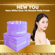 Nano White Dose 10X Whitening Body Cream 230g | Fast Absorbing Gluta Lotion for Glowing Skin
