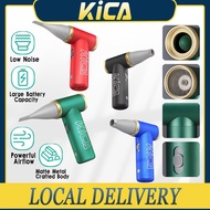 KICA Jet Fan 2 Electric Air Blower Mini Turbo Fan Cordless Compressed Air Duster BBQ Fan Portable Cordless Keyboard