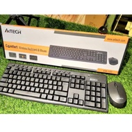 KM-100 KM100 A4Tech Combo Wireless Keyboard Wireless Mouse Set