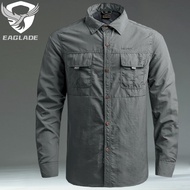 EAGLADE Quick Dry Shirt for Men 103 in Grey