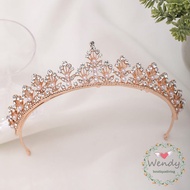 Mahkota Aurel - Mahkota Pengantin / Bridesmaid Simple - Mahkota Mutiara Wisuda - Wedding Crown