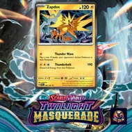 Pokemon TCG Zapdos Twilight Masquerade